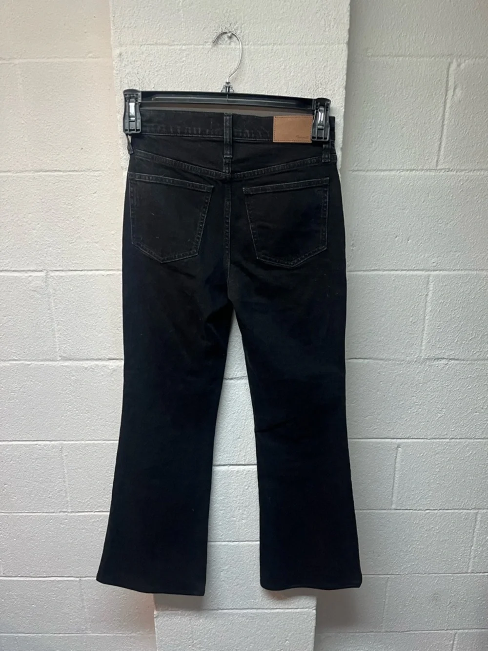 Madewell Black High-Rise Flared Jeans - Picture 4 of 6